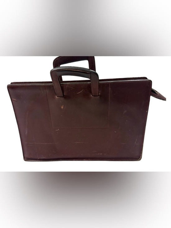 Schlesinger Brothers Other - Vintage Schlesinger Brothers Leather Briefcase Burgundy Attache USA